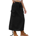 European and american clothing american cross-border foreign trade unique  new denim workwear skirt casual mid-length skirt trendy