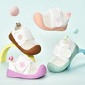 Baby sandals for boys, summer first walker shoes, 0-1-2 years old infant anti-slip soft sole mesh shoes for babies and toddlers, baby girl shoes