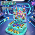 Kids electric coin-operated machine toy family interactive game machine girls boys tabletop game puzzle birthday gift