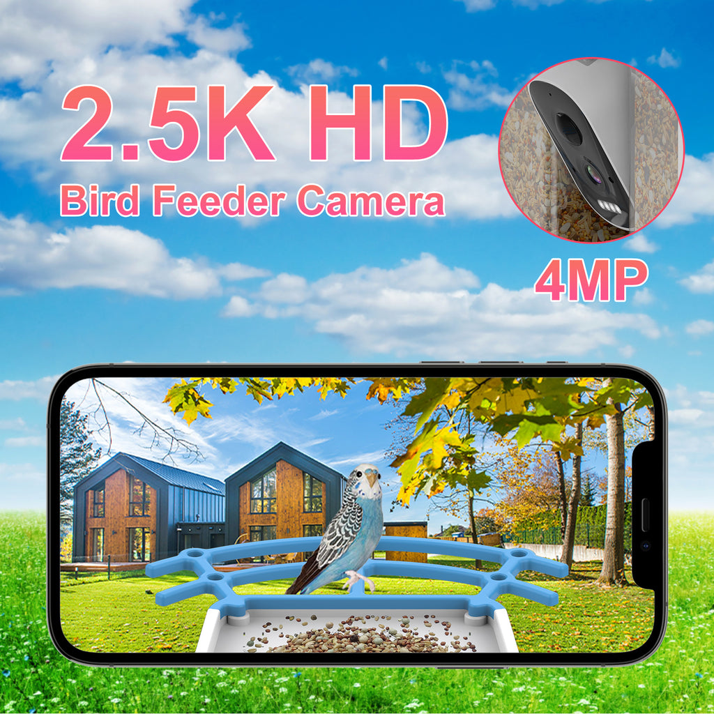 Source factory AI intelligent bird feeder automatic drive away squirrels 5 million bird feeder   explosion