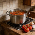 export stainless steel 6pcs pot suitthickened large capacity stainless steel pot