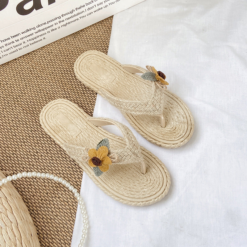Women's flip-flops: summer sweet & stylish, non-slip, perfect for students, shopping, beach vacations, and everyday wear. super soft and comfortable