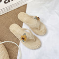 Women's flip-flops: summer sweet & stylish, non-slip, perfect for students, shopping, beach vacations, and everyday wear. super soft and comfortable