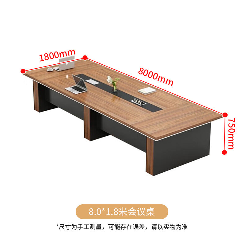 Saint li casual conference table long table thickened office desk training meeting long table and chair combination