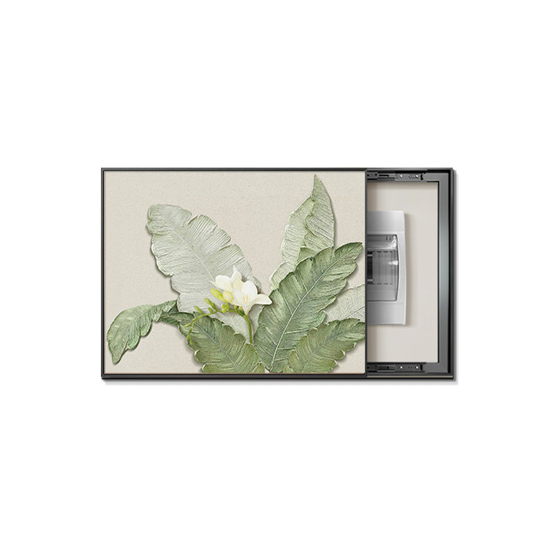 Nordic wind meter box decorative painting Internet celebrity advanced inductor switch box cover hanging painting distribution box weak electric box cover ugly