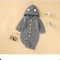 Baby knitting onesie fall and winternewborn baby boy and girl sweater cute heattech romper 016