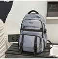 Schoolbag travel cool street junior high school boys multi-layer high school students college students large capacity burden reduction backpack