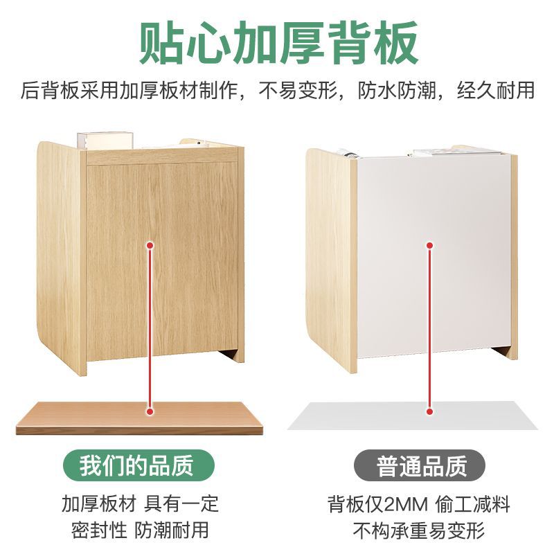 Bedside table small modern casualfor home bedroom bedside table large capacity multi-layer drawer storage cabinet storage cabinet