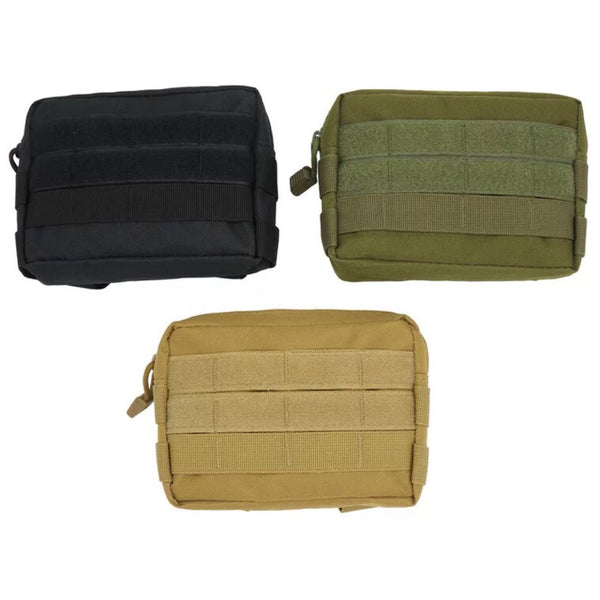 Tactical outdoor medical bag edc storage bag molle system accessory bag sundry bag sub bag survival first aid bag