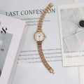 2025 new arrival: exquisite stainless steel bracelet watch for women - casual, stylish, and versatile quartz wristwatch, direct from the manufacturer