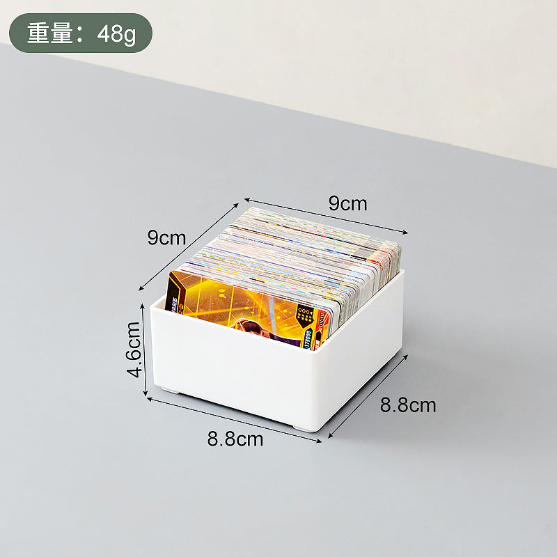 Children's Toy Card Ultraman Card Storage Box Transparent Mini Peripheral Postcard Photo Sticker Storage Box