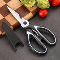 Panda scissors kitchen scissors chicken bone scissors multifunctional stainless steel for home strong scissors food scissors kitchen tools