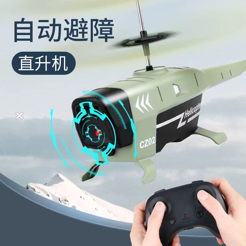 remote control helicopter 3.5 channels rechargeable and drop-resistant controllable left and right drone aircraft kids toys