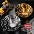Food grade 304 stainless steel salad basin for washing vegetables, noodles and eggs, kitchen salad basin for delivery