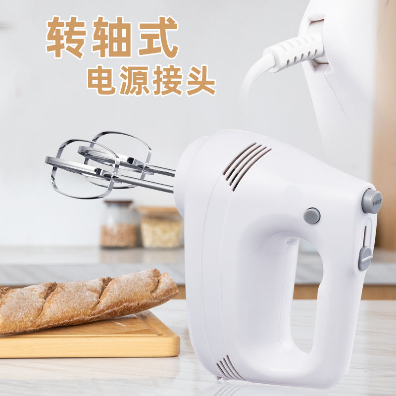 Electric egg whisk - stand mixer, handheld, portable - cream, baking, whipping, mixing - swivel head, corded