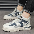 Boots for men 2024new arrivalspring high-top casualwinter youth white shoes mid-top heightening workwear boots