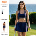 outdoor spring and summer yoga skirt lined fashion tape quick-drying sports skirt women's golf tennis skirt tennis skirt