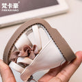 girls' sandals: new summer korean style children's shoes, fashionable floral princess sandals, little girl's roman sandals