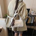hot-selling korean stylestuffed bag for women 2025fall and winterniche style super popular shoulder bageasiest for match atmosphere handbag