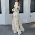 cross-border e-commerce women's fashion: european and american summer new arrivals - sexy polka dot cami dress & chic casual set