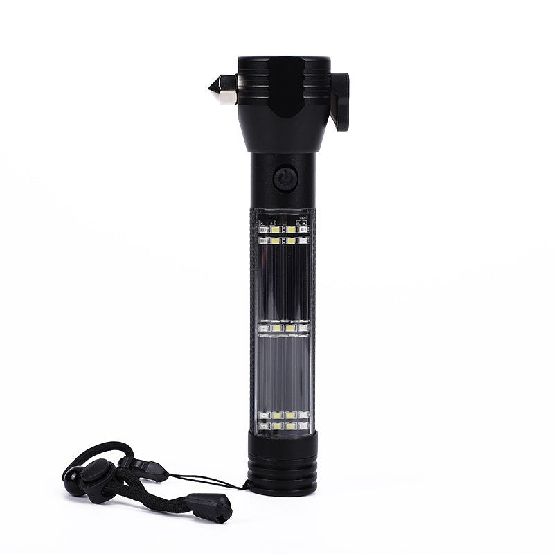 Laiben Automobile Safety Hammer Multifunctional LED Flashlight Car Escape Hammer One Second Window Breaking Artifact Emergency Kit