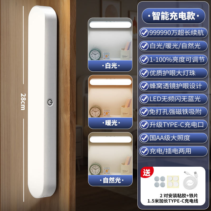 Desk lamp for college students in dormitories, cool hanging lamp on the bed, night light, good thing, top bunk and bottom bunk transformation handy gadget