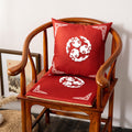 New chinoiserie guochao cushion pillow tea table cushion living room sofa taishi chair armchair backrest for home cushion cushion