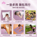 Foldable yoga mat pvc fitness nap mat anti-slip thickened portable cross-border