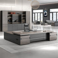Saint li guangdong single person minimalist modern executive desk and chair set - ceo, manager, director, and supervisor office furniture
