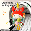 bed bell baby toy crab pumping bed hanging rattle soothing hanging ornament stroller cartoon pendant