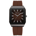 New arrival cross-border hot-selling silicone strap men's watch, foreign trade bestseller, quartz fashion wristwatch, wholesale