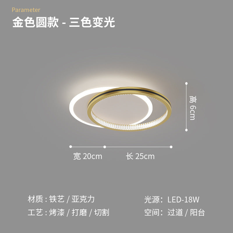 [Strict selection] Aisle corridor light luxury simple modern cloakroom ceiling light Nordic creative personalized led light
