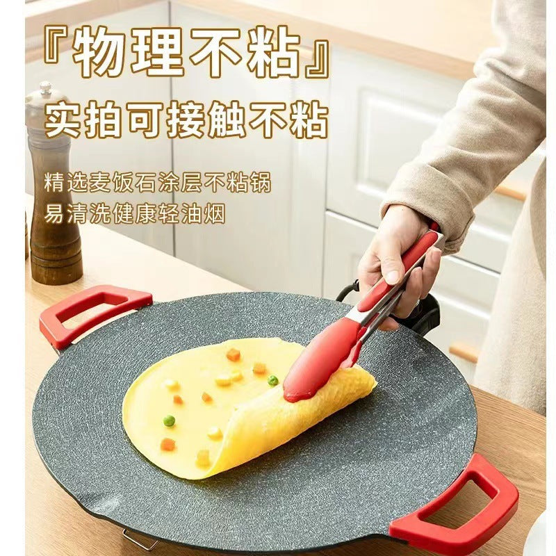 Multifunctional electric grill korean style electric grill pan home non-stick bbq grill plate smokeless electric stir-fry pan steak grilling pan