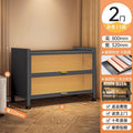 Muyun gray 2-door [50 length 32 width 80 height] flip-top sun cabinet