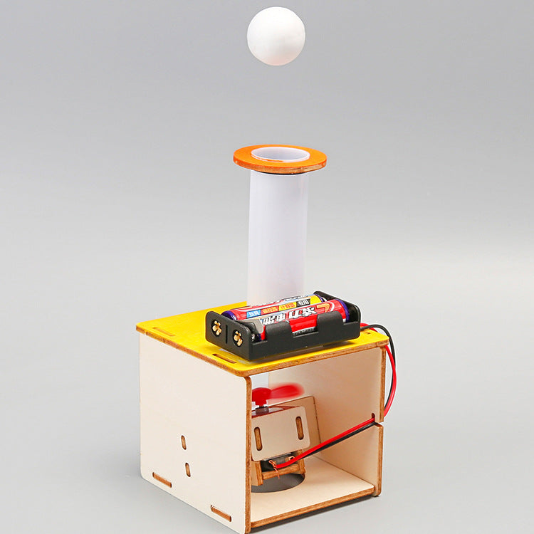 Science teaching aids students science and technology small production stem puzzle assembly teaching aids DIY manual suspension balloon blowing material