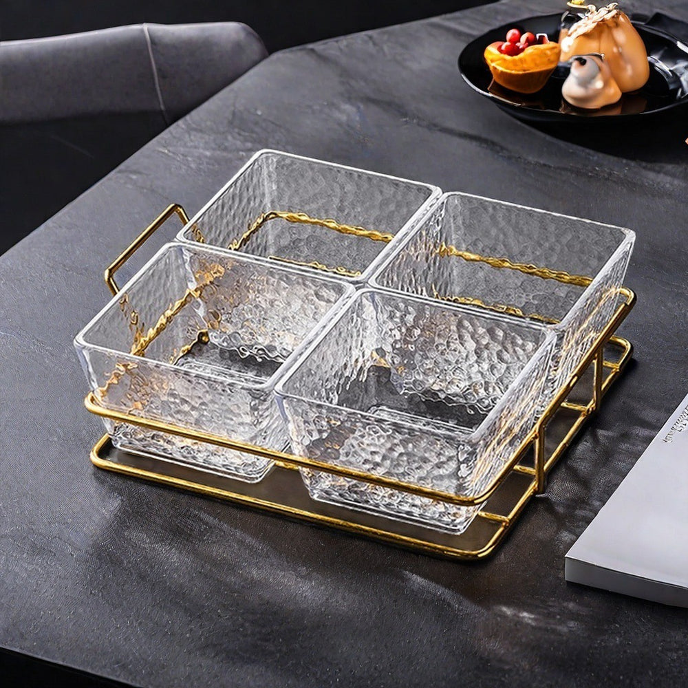 Nordic light luxury plastic beauty salon fruit snack plate snack tea snack sugar ktv dried fruit plate high appearance storage