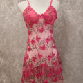 Sexylingeriefashiontie backsexypure desire floral sweet girl sweet see-through mesh embroider suspender jumpsuit