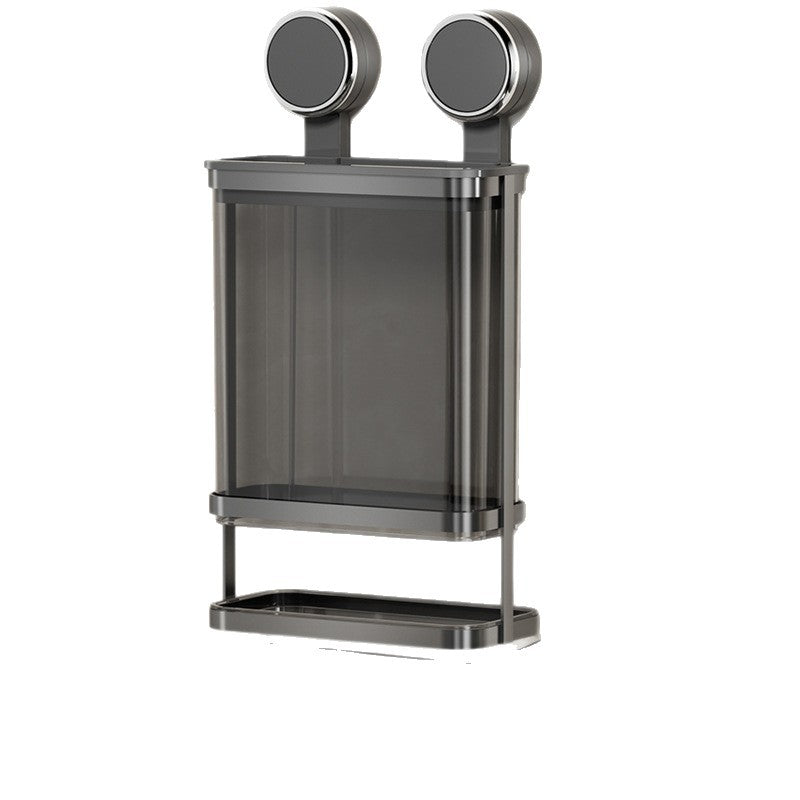 Kitchen suction cup knife holder rack 2025 new household wall-mounted integrated knife organizer with drainage knife stand and kitchen knife rack