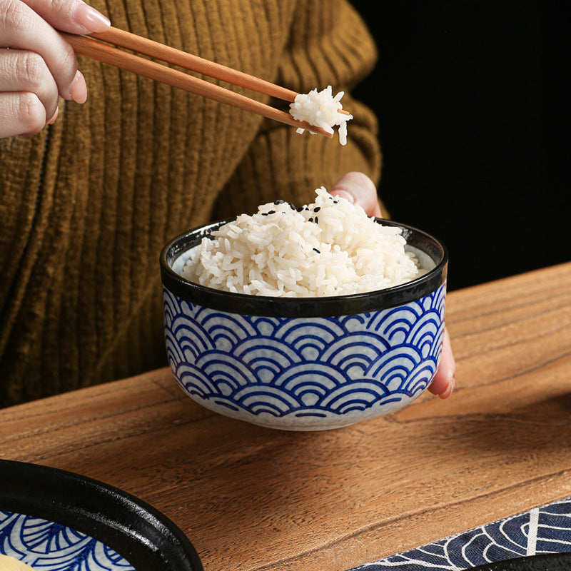 European-style restaurant & hotel unique plates - creative ceramic bowls for cold dishes, desserts, snacks, and salads