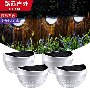 Custom solar lights Outdoor courtyard Home stairs Fence LED lighting Waterproof