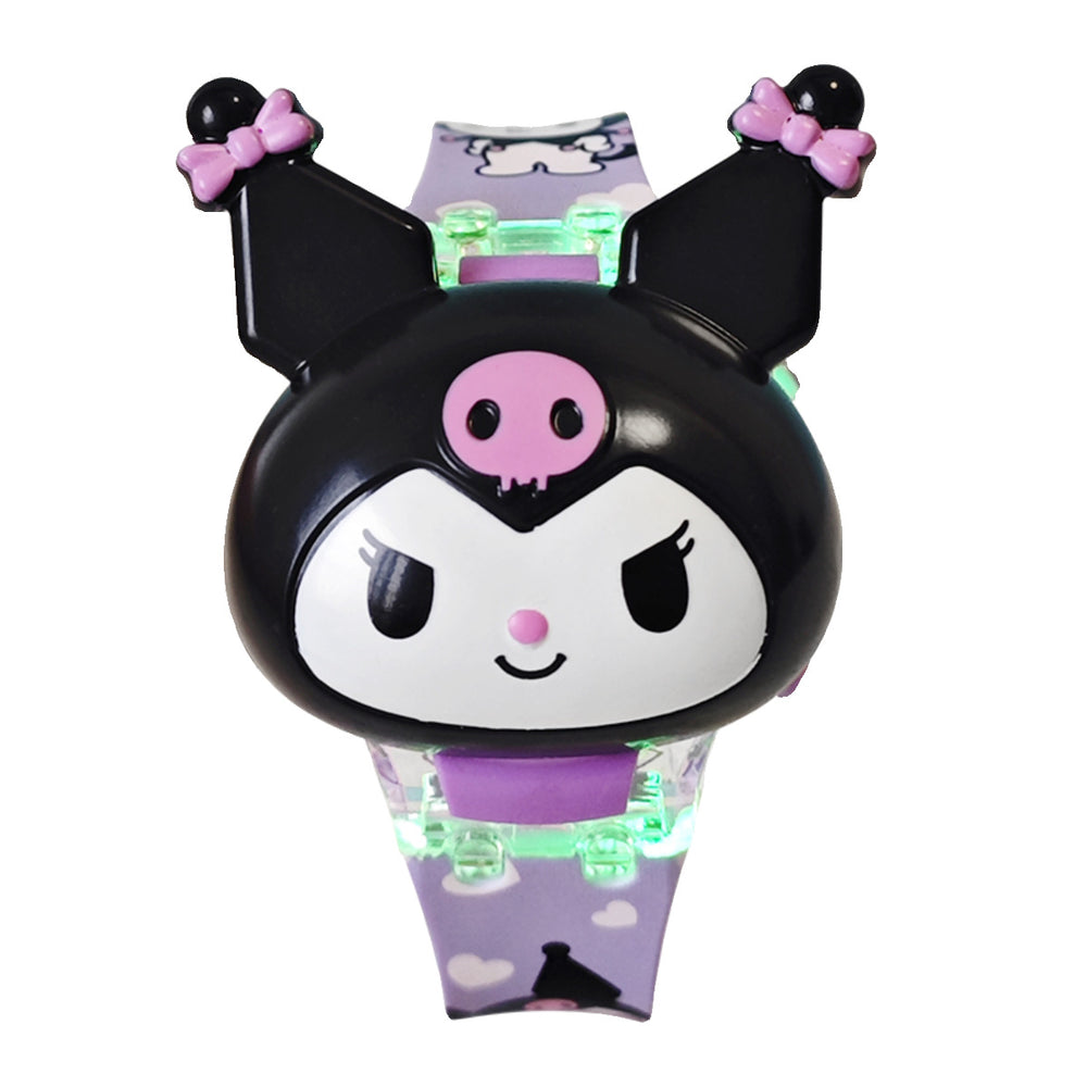 Kids' watch - cute sanrio design: cinnamoroll, kuromi - luminous, musical, cartoon electronic watch - perfect gift for girls