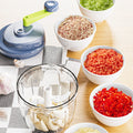 Garlic crusher - manual garlic masher, garlic chopper, garlic grinder, garlic slicer, garlic mincer, garlic & ginger crusher