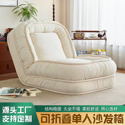Human dog house sofa bed lazy sofa bedroom popular foldable rental room balcony sofa chair manufacturer personalized