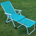 Recliner nap foldable bed lazy plastic beach chair casual bamboo chair balcony for home lunch break beach foldable chair