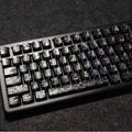 Carbon fiber side-engraved keycaps, 119 keys, compatible with wooting bee magnetic switch mechanical keyboards, pbt keycaps, universal fit