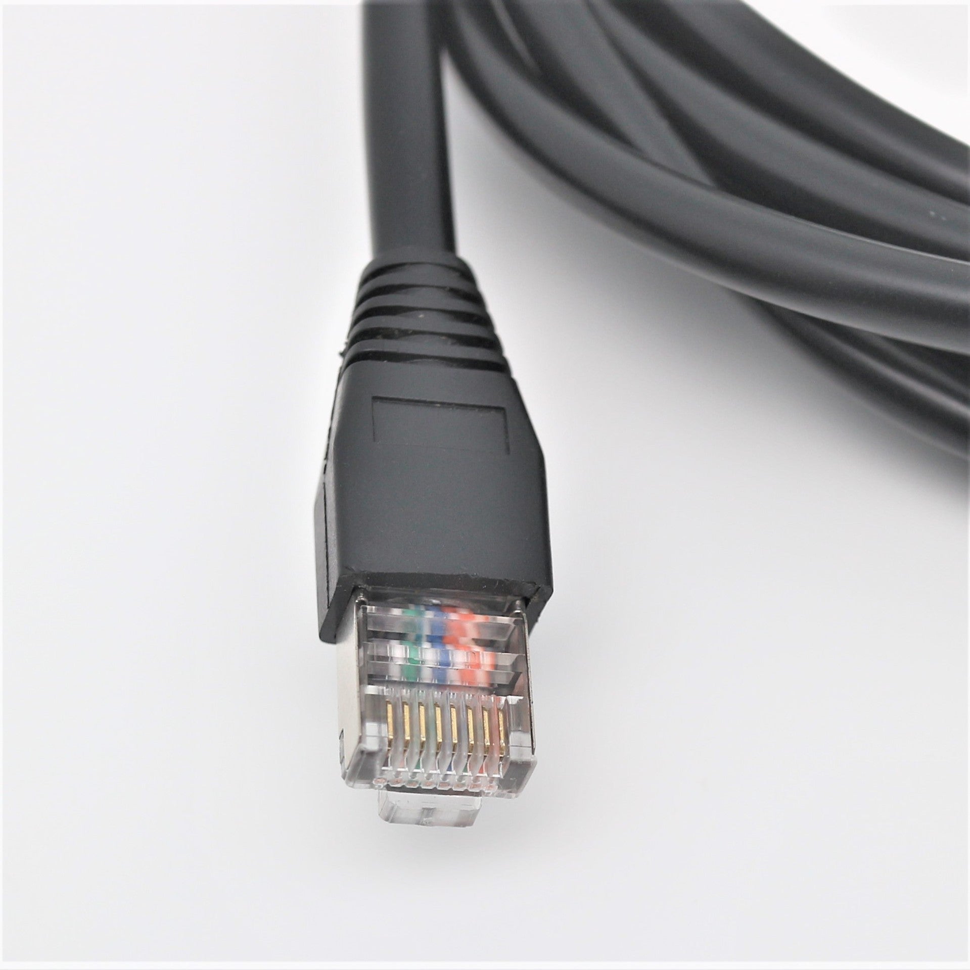 Class 6 Shielded CAT6 with ear screws High-speed industrial network cable Gigabit industrial network cable Camera waterproof network cable