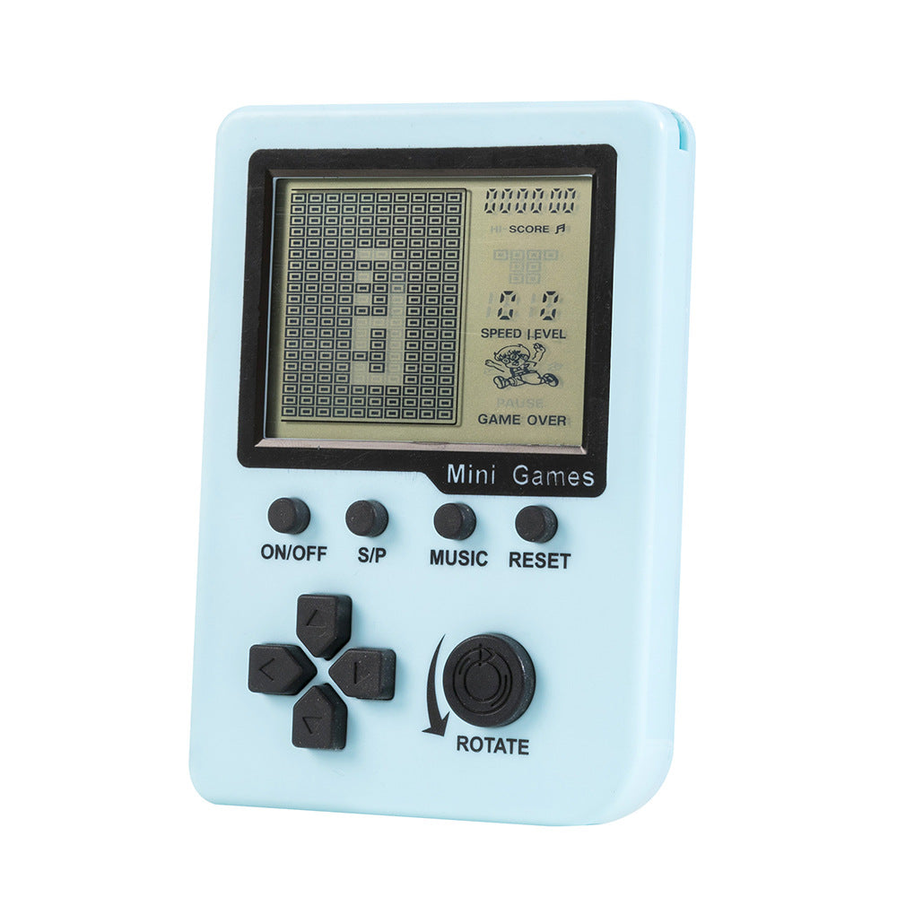 Tiktok viral mini handheld game console - perfect for kids' gifts & promotional giveaways! built-in with 26 classic tetris games
