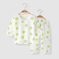Baby air conditioning suit suit thin long sleeves summerpure cotton male baby home clothes summer clothes female kids pajamas summer