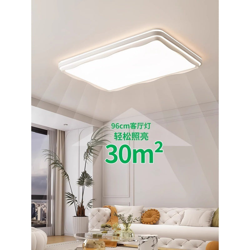 Circle of Light Living Room Main Light 2025 New Modern Simple Atmospheric Ceiling Light Zhongshan Lighting Whole House Package 1