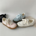Women's german army trainers (gats) - unique design, chunky sole sneakers, new autumn 2026 collection, breathable white shoes, versatile chic footwear